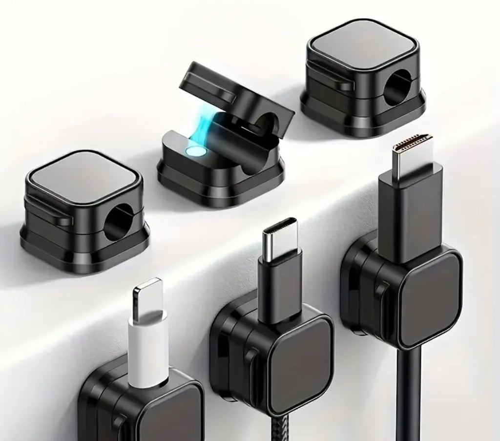 Magnetic cable holder